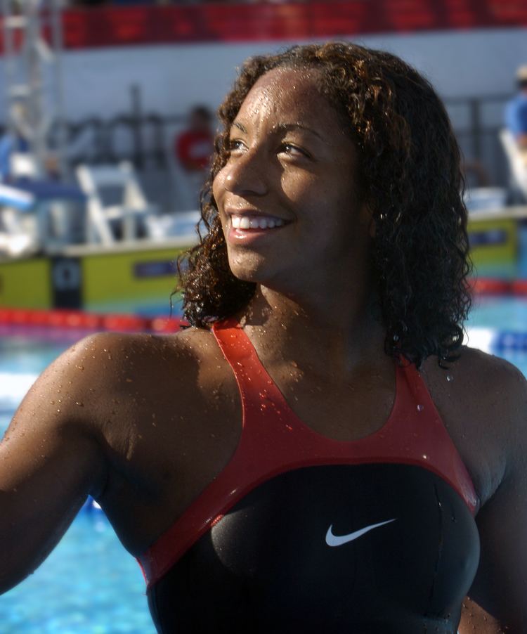 Maritza Correia swimming2004usolympictrials Black Women Athletes