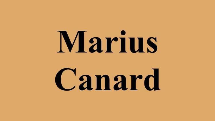Marius Canard Marius Canard YouTube