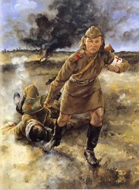 Mariya Borovichenko Field medic Mariya Borovichenko Battle of Kursk July 1943