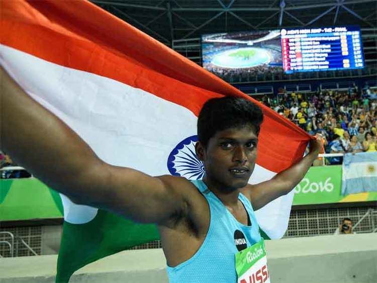 Mariyappan Thangavelu Rio Paralympics Mariyappan Thangavelu wins gold Varun Bhati