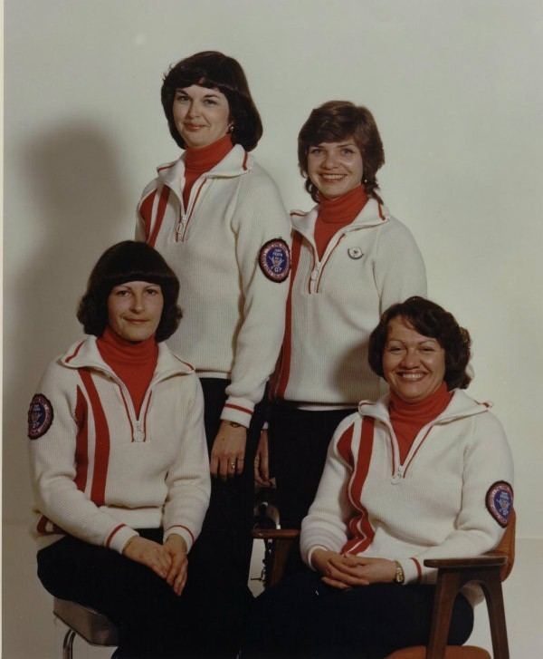 Marj Mitchell 1980 Marj Mitchell Curling Team Saskatchewan Sports Hall of Fame