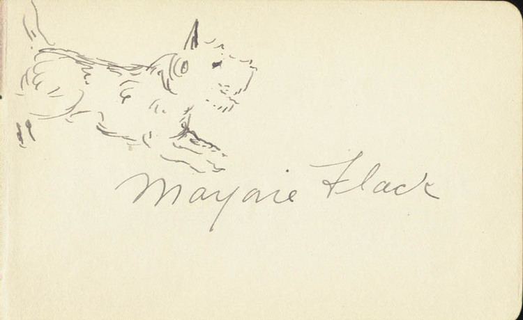 Marjorie Flack Marjorie Flack Original Art Signed Autographs Manuscripts