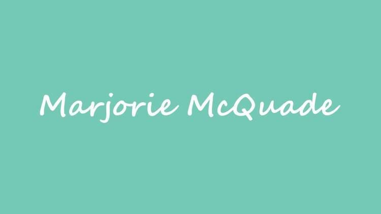 Marjorie McQuade OBM Swimmer Marjorie McQuade YouTube