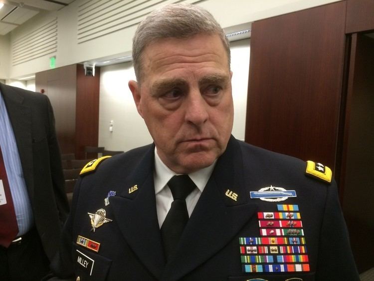 Mark A. Milley Guard Cheers Army Chief Milley Budget Civil War Seems Over