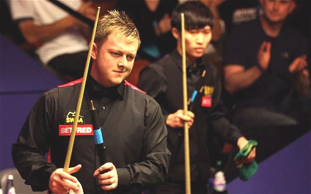 Mark Allen (snooker player) Snooker player Mark Allen loses to Cao Yupeng in World