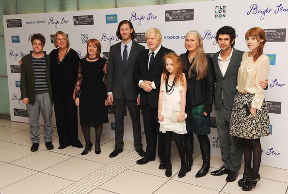 Mark Bradshaw, Caroline Hewitt, Jan Chapman, Samuel Roukin, Boris Johnson, Edie Martin, Jane Campion, Ben Whishaw, and Antonia Campbell-Hughes (from left to right) at arrivals for the premiere of 'Bright Star' during the Times BFI 53rd London Film Festival at the Odeon Leicester Square on October 19, 2009, in London, England.