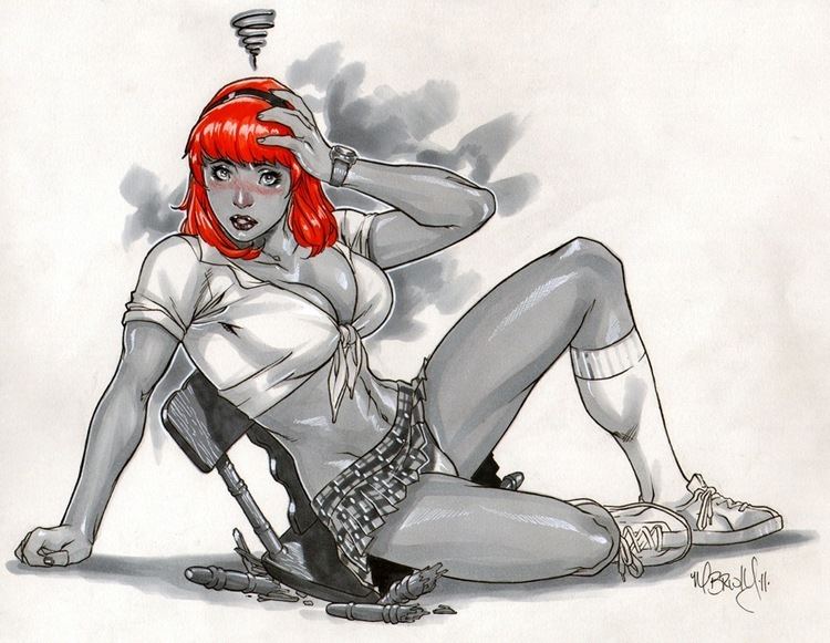 Mark Brooks (comics) Caitlin Fairchild screenshots images and pictures Comic