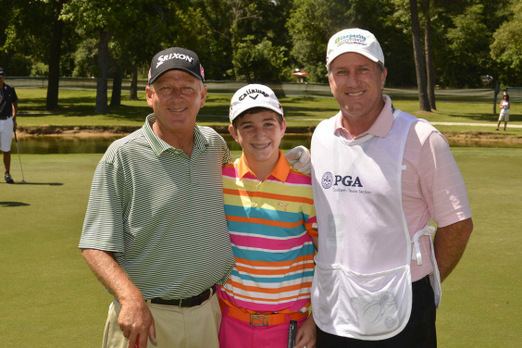 Mark Brooks (golfer) PGA TOUR Charities Mark Brooks brightens junior39s day at