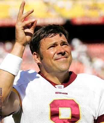 Mark Brunell Chris Cooley explains why Mark Brunell wore 39Redskin