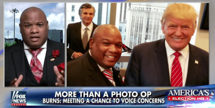 Mark Burns (televangelist) Black Pastors Support Trump Because He39s Not A Racist Crooks and Liars