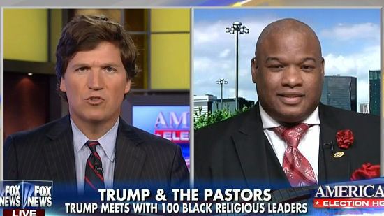 Mark Burns (televangelist) Black Pastors Support Trump Because He39s Not A Racist Crooks and Liars