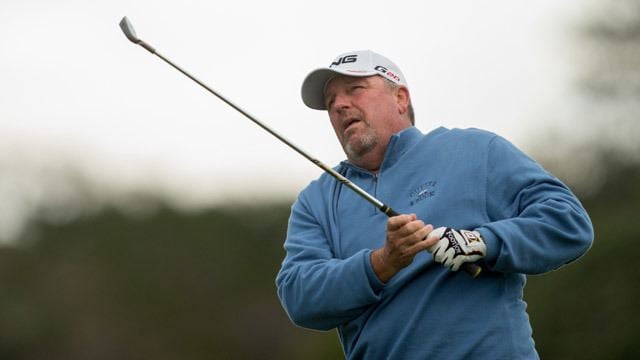 Mark Calcavecchia Mark Calcavecchia leads Kenny Perry by two after Day 1 of