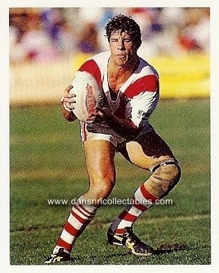Mark Coyne (rugby league) 1993 Select Rugby League Sticker no 232 Mark Coyne St George