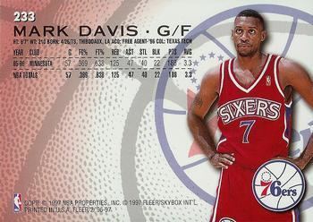 Mark Davis (basketball, born 1973) Mark Davis Gallery The Trading Card Database