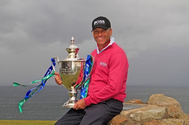 Mark Davis (golfer) Englands Mark Davis wins 2014 Scottish Senior Open Golf at The