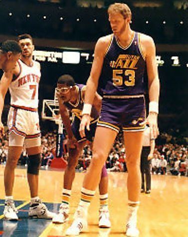 Mark Eaton (basketball) Mark Eaton The tallest man