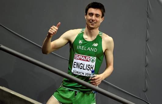 Mark English (athlete) English progresses to 800m final in mixed day for Irish