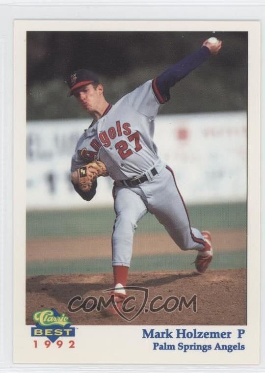 Mark Holzemer 1992 Classic Best Palm Springs Angels Base Baseball Cards COMC