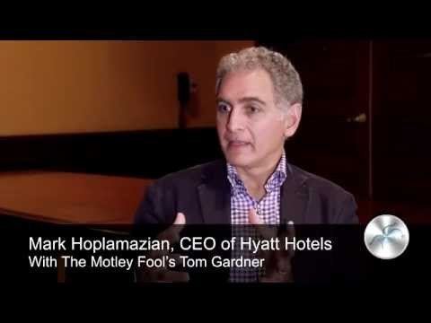 Mark Hoplamazian Hyatt Hotels ValueDriving Culture CEO Mark Hoplamazian