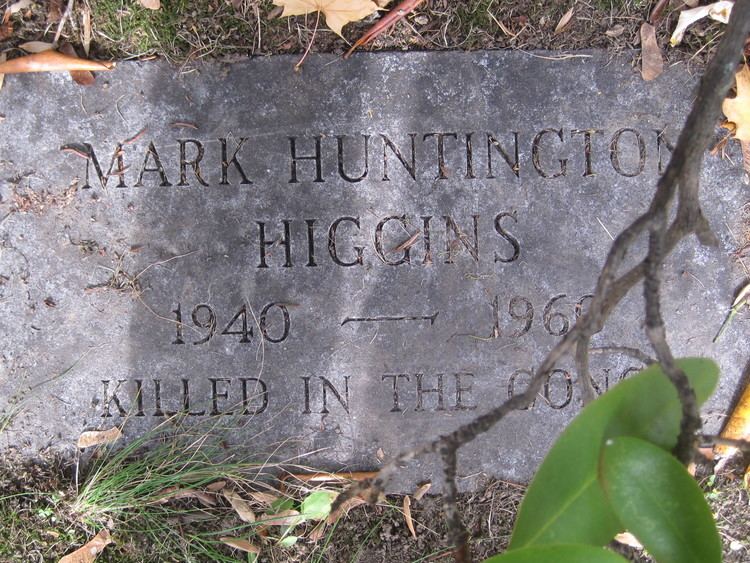 Mark Huntington Higgins Mark Huntington Higgins 1940 1960 Find A Grave Memorial