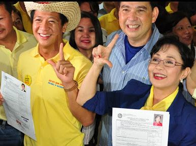 Mark Leviste with Vilma Santos-Recto and Ralph Recto