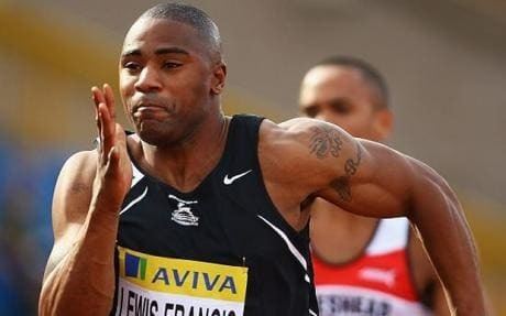 Mark Lewis-Francis Mark LewisFrancis relieved to be back as Dwain Chambers