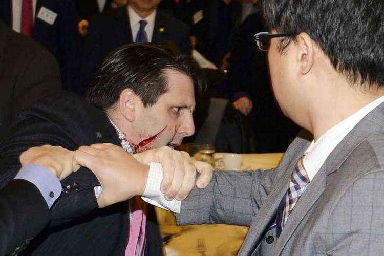Mark Lippert US ambassador to South Korea Mark Lippert slashed on face