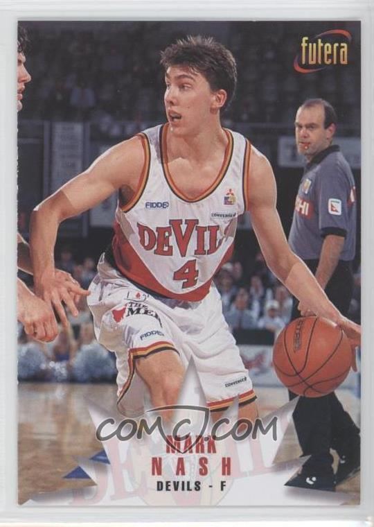 Mark Nash (basketball) 1996 Futera NBL Base 32 Mark Nash COMC Card Marketplace