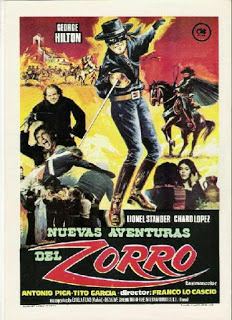 Mark of Zorro (1975 film) movie poster