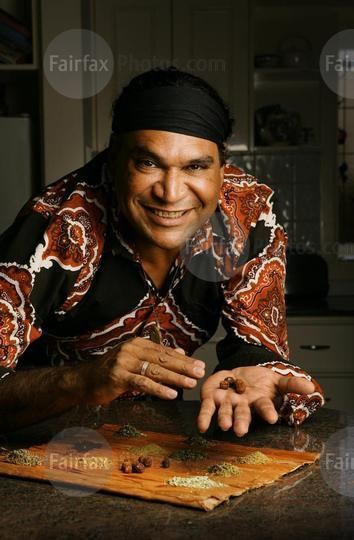 Mark Olive Fairfax Photos Aboriginal chef Mark Olive of