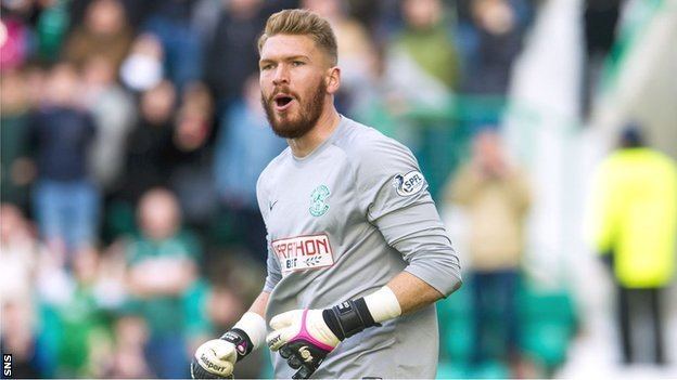 Mark Oxley BBC Sport Hibernian extend Mark Oxley loan term from