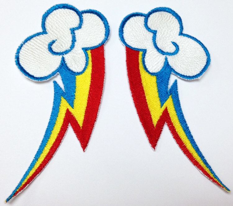 Mark Patch Rainbow Dash Cutie Mark Patch SET