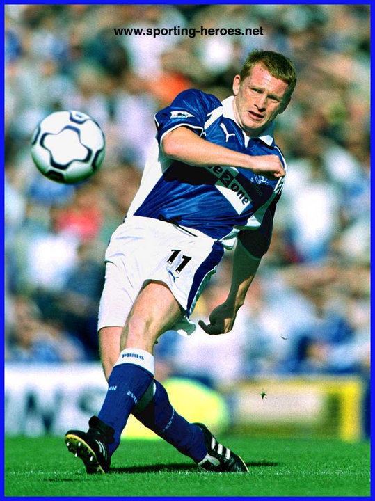 Mark Pembridge Mark PEMBRIDGE Premiership Appearances Everton FC