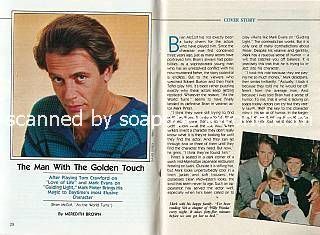 Mark Pinter 11684 Soap Opera Digest MARK PINTERQUINN REDEKER Soap Opera