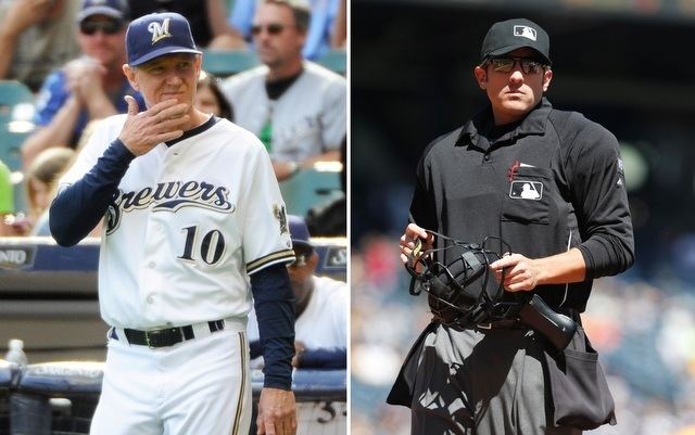 Mark Ripperger Brewers manager Ron Roenicke calls ump Mark Ripperger terrible