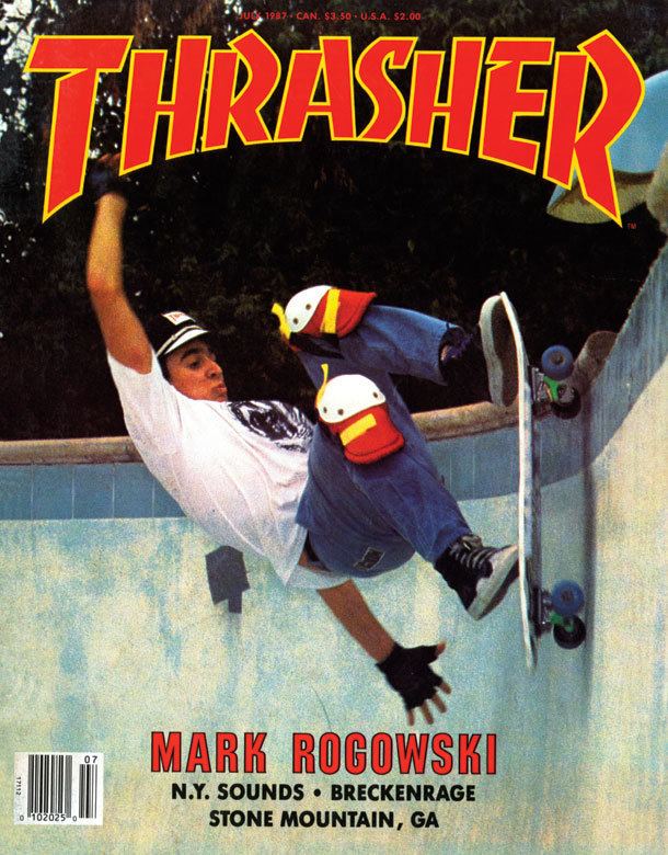 Mark Rogowski Thrasher Magazine July 1987