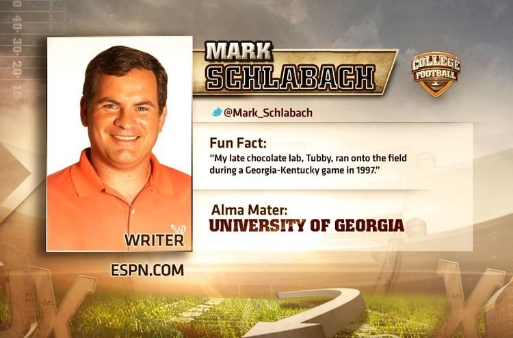 Mark Schlabach Mark Schlabach ESPN MediaZone