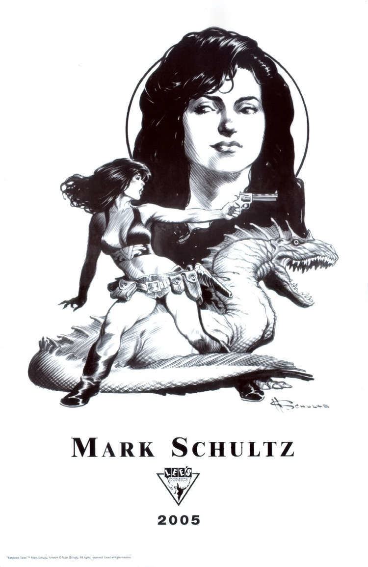 Mark Schultz (comics) Lee39s Comics MARK SCHULTZ fine art print Xenozoic Tales 2005