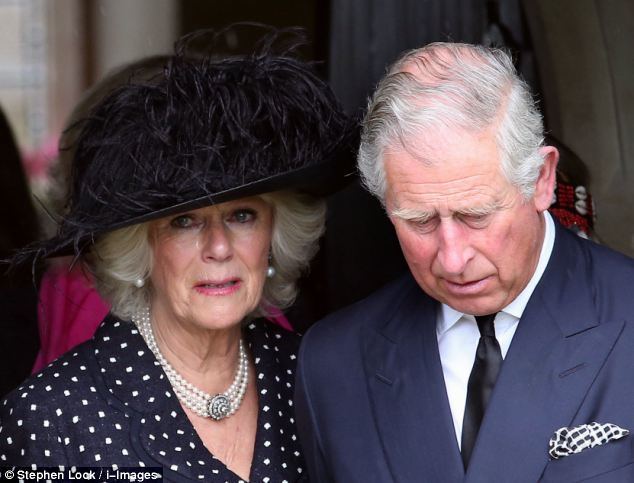Mark Shand Camilla Duchess of Cornwall and Prince Charles attend