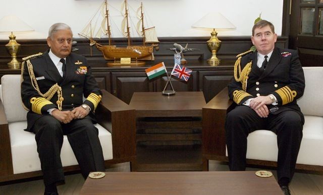 Mark Stanhope Royal Navy Admiral Sir Mark Stanhope Visits India