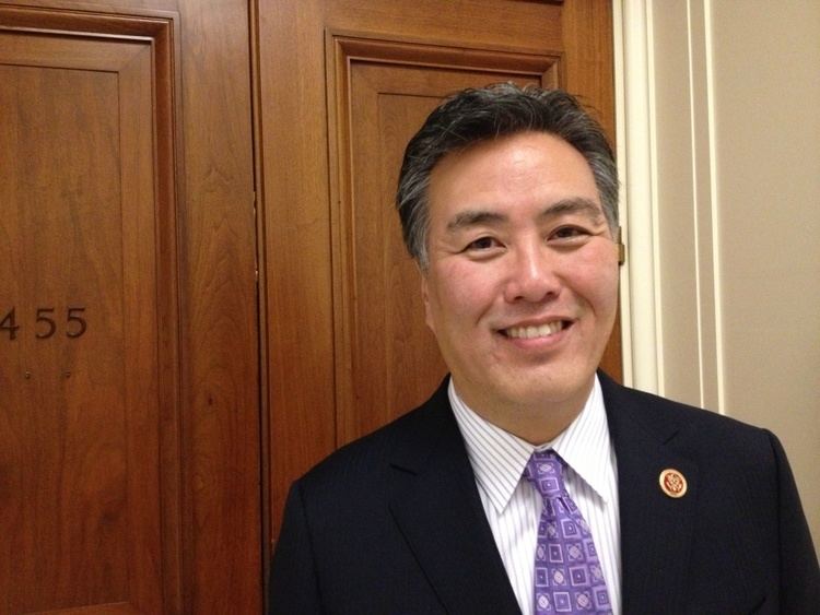 Mark Takano Freshman Democrat Congressman Mark Takano gives himself a