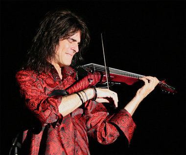 Mark Wood (violinist) Electric violinist Mark Wood in town for workshops and