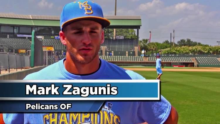 Mark Zagunis Myrtle Beach Pelicans Leadoff Man Chicago Cubs pregame on WGN