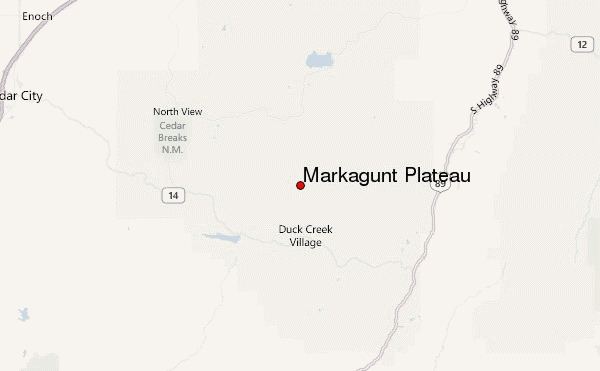 Markagunt Plateau Markagunt Plateau Mountain Information