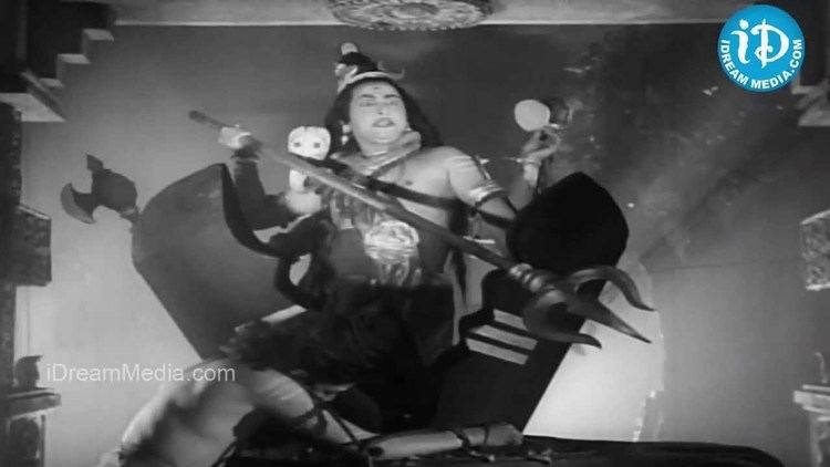 Markandeya (1935 film) movie scenes R Nagendra Rao Kantha Rao Master Anand Bhakta Markandeya Movie Climax Scene