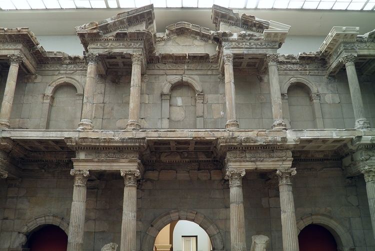 Market Gate of Miletus FileMarket Gate of Miletus early 2nd century AD reign of Trajan