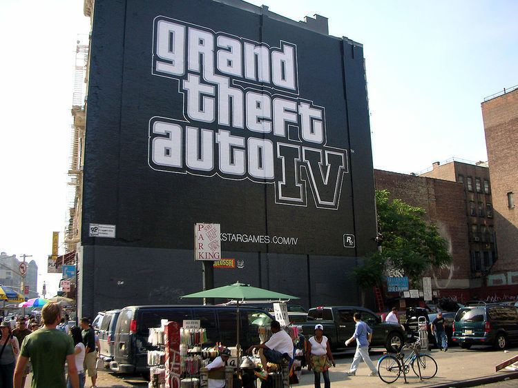 Marketing for Grand Theft Auto IV