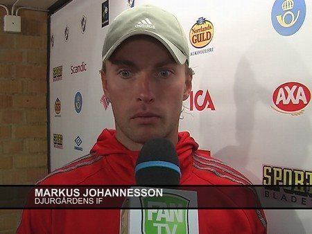 Markus Johannesson Markus Johannesson Jag r jttestolt Djurgrdens IF