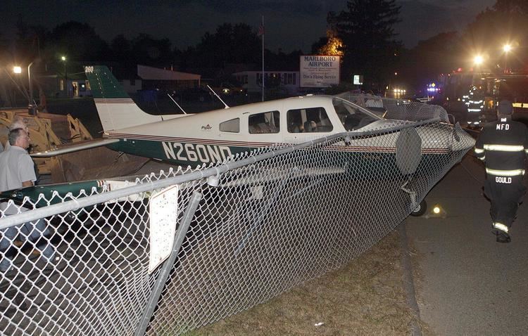 Marlboro Airport Plane crashes at Marlboro Airport News Wicked Local Boston MA