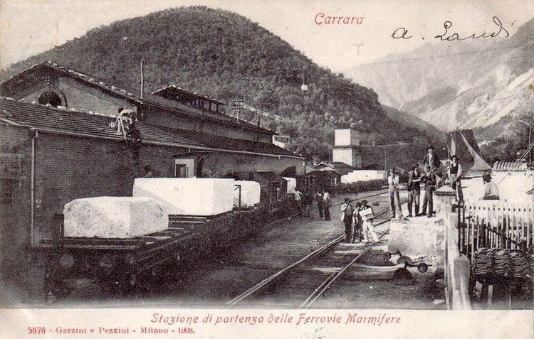Marmifera La Ferrovia Marmifera di Carrara corruzione e lotte di potere